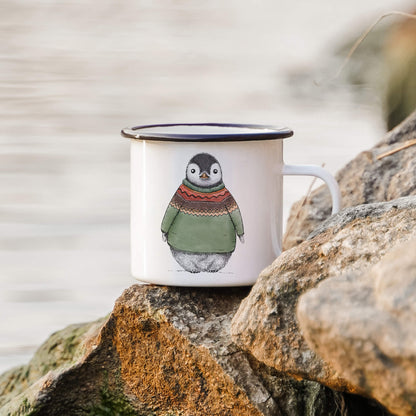 EMAILLE Tasse | Pinguin Fabi | Pulli