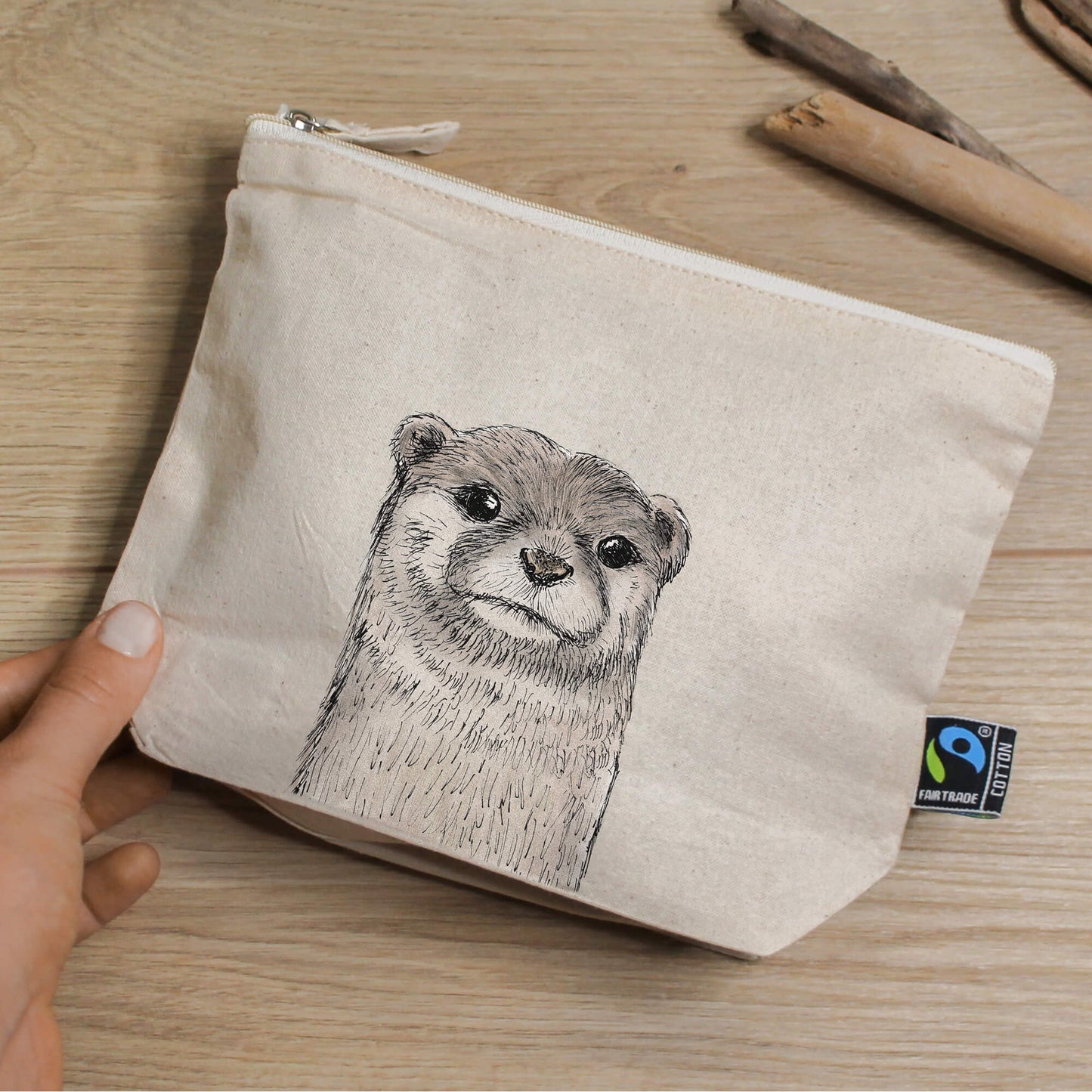 ORGANIZER | Kosmetiktasche | Jutetasche | Otter Fiete