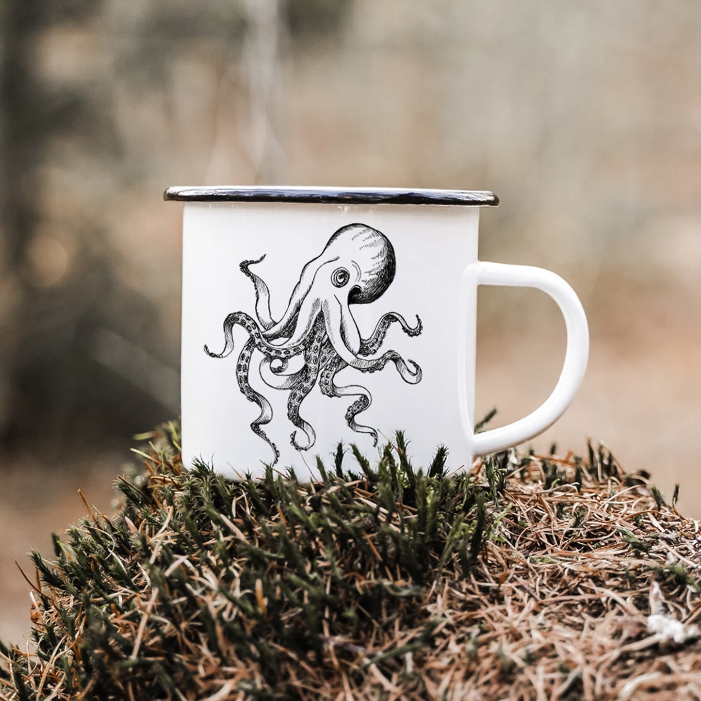 EMAILLE Tasse | Oktopus Bob