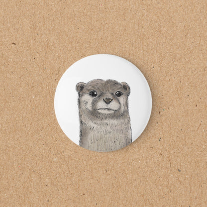 Magnetbutton | Kühlschrankmagnet | 55 mm | Otter Fiete