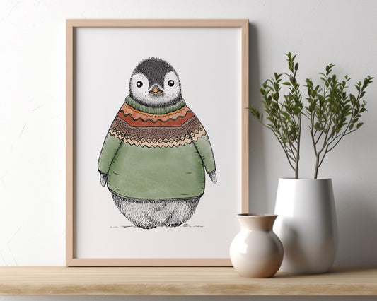 KUNSTDRUCK | Poster | Pinguin Fabi