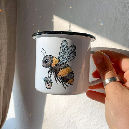 EMAILLE Tasse | Biene Susi