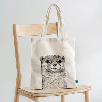 JUTEBEUTEL | Tragetasche | Beachbag | Otter Fiete